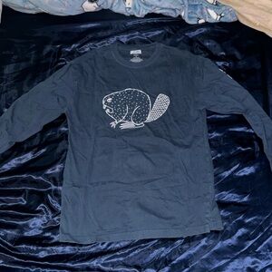 Blue long sleeve shirt